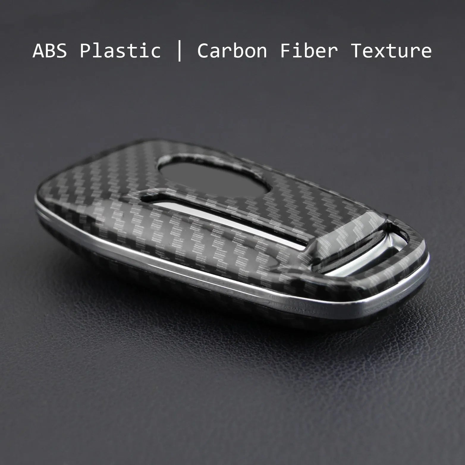 Plastic remote control protective shell for car keys shown in single shell colour.