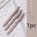 Macaron series press gel pen with 0.5mm tip in smoked colour options