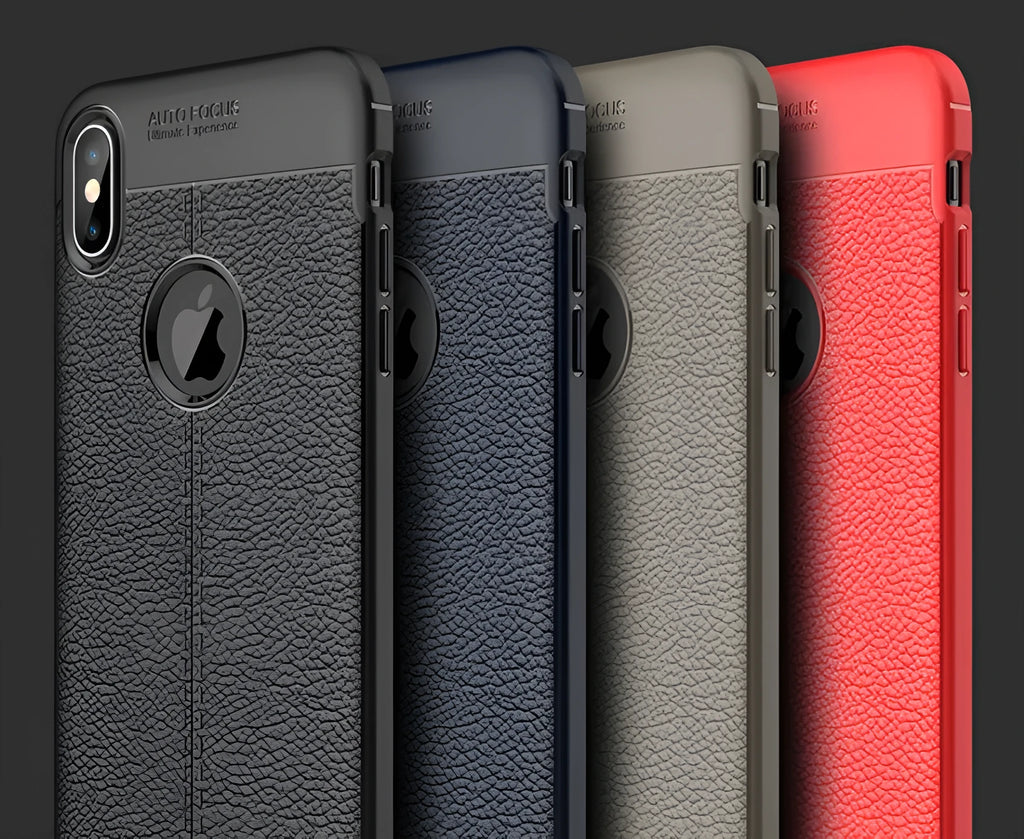 WeFor OnePlus smartphone case with PU leather back and soft silicone shell in multiple colour options