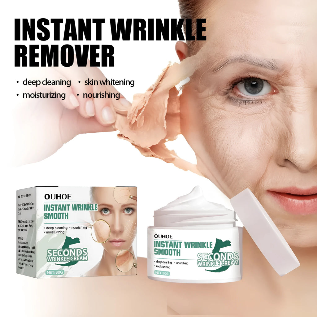 30g jar of anti-aging anti-wrinkle face cream with hydrating properties