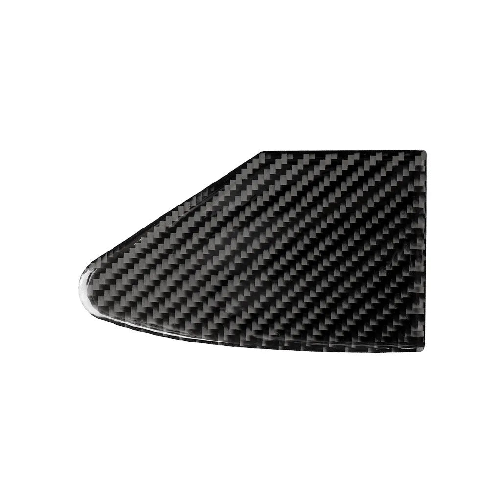 Carbon fibre USB charging port panel decorative sticker with 3M adhesive backing