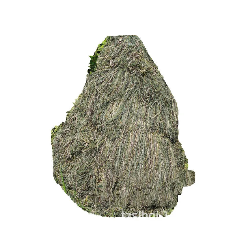 Ghillie suit for men in jungle camouflage, one size 165-180cm, with carry bag