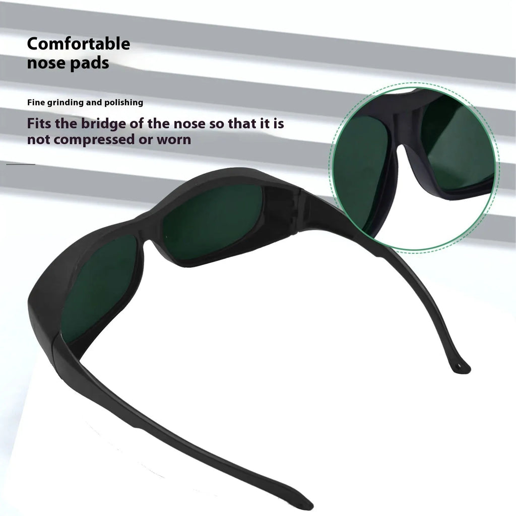 Laser safety goggles for 200-2000nm wavelength protection in photon skin rejuvenation and welding