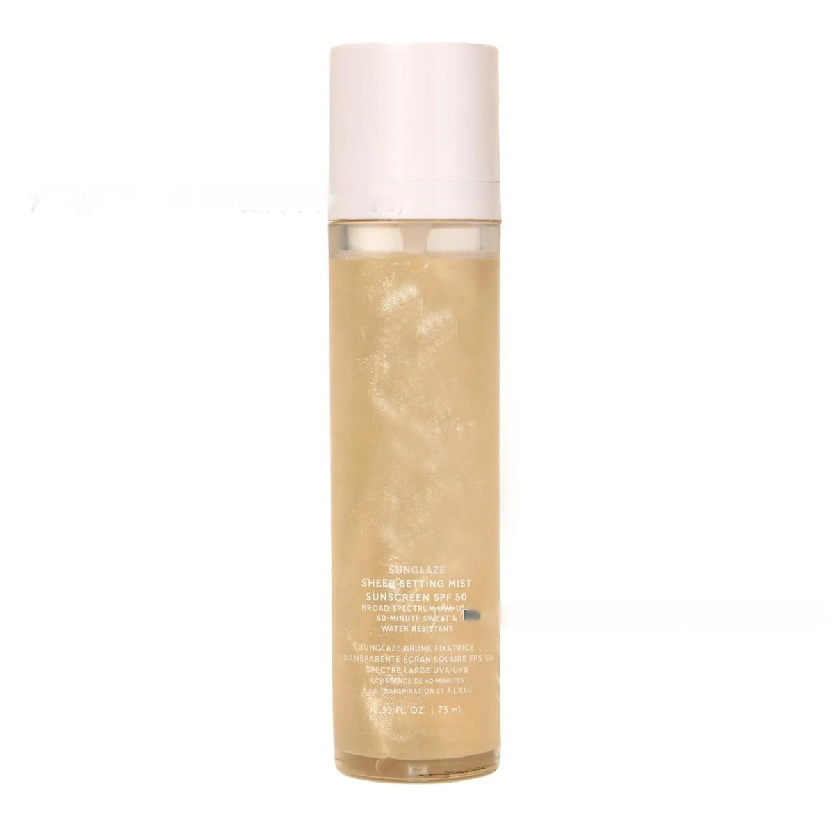 75ml moisturising face spray bottle for skin hydration with light texture
