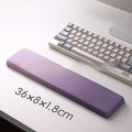 Square silica gel wrister mouse pad 250x180mm with cloth surface and wrist strap