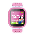 Blue children's phone watch with 1.44-inch IPS colour screen showing time display