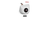 Black HD car rearview camera with screw mount and integrated cable for night vision reversing