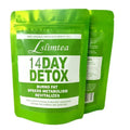 14-day herbal detoxification diet tea pack containing 14 individual 3g tea sachets for weight management
