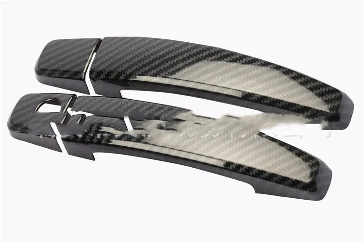 Carbon fibre door handle trim cover for Opel Vauxhall Astra H/J 2004-2015