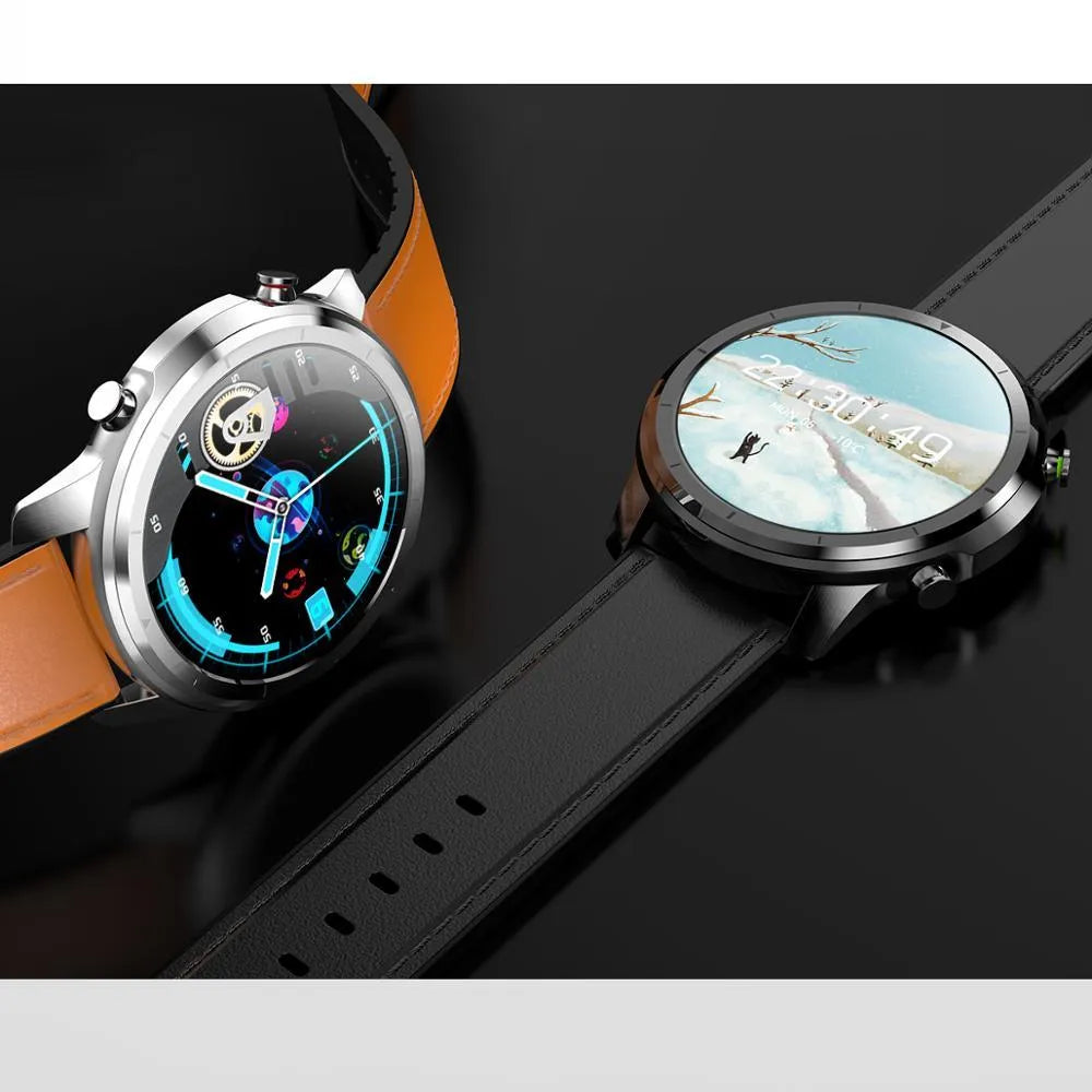 LEMFO LF26 smart bracelet in silver colour showing its 1.3-inch screen and wrist strap