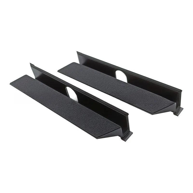 Black PS4 Pro hard drive bottom cover replacement part with mounting strip