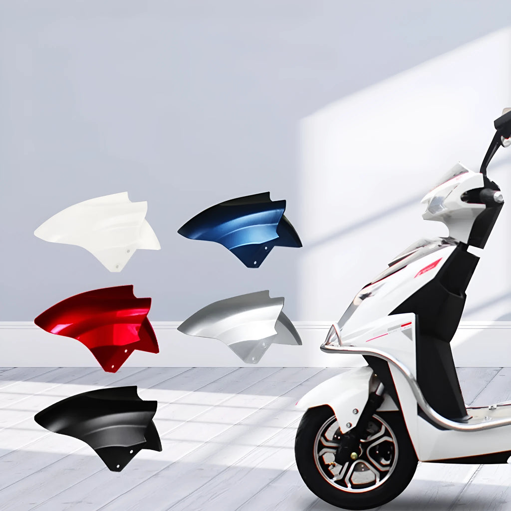 Electric car front wheel fender in ABS material available in large and small sizes with various baking paint colours