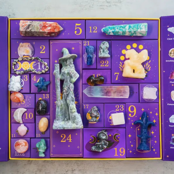 Crystal window Halloween gift box measuring 33.5cm wide with countdown functionality for emotional cultivation