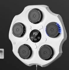 Black Bluetooth music boxing wall target hanging on wall with included glove