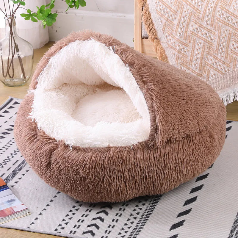 Waterproof cloth dog kennel with semi-surrounded warm room design in multiple colour options