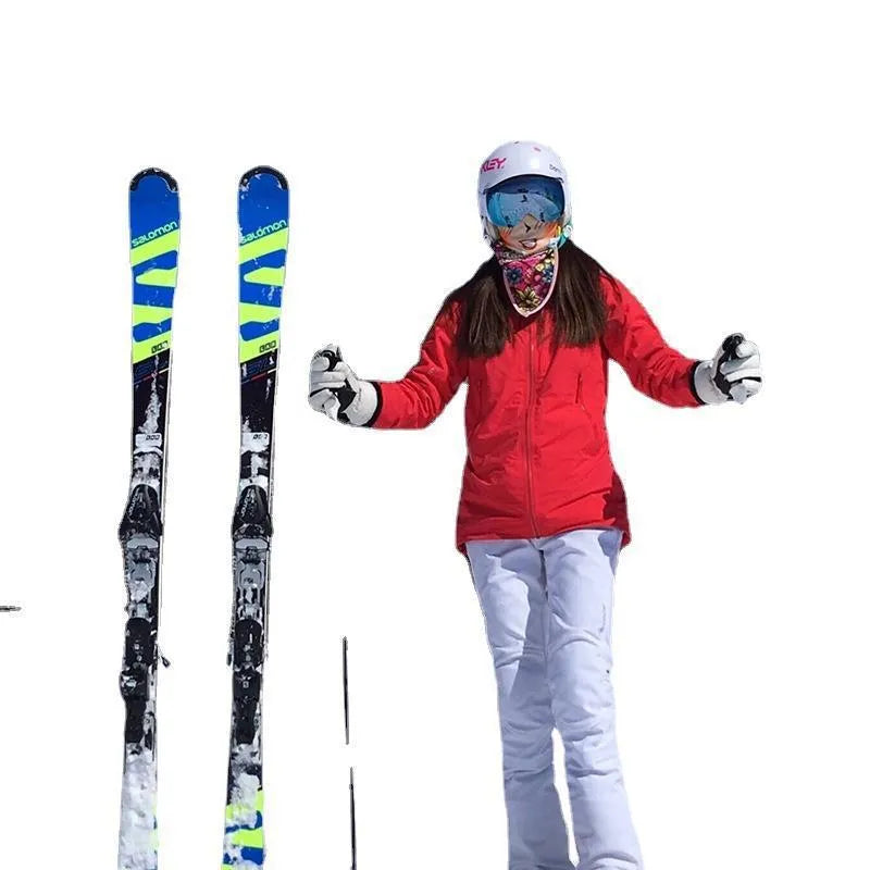 Adjustable skiing bandage shoulder strap with hook and loop fastening in four colour options