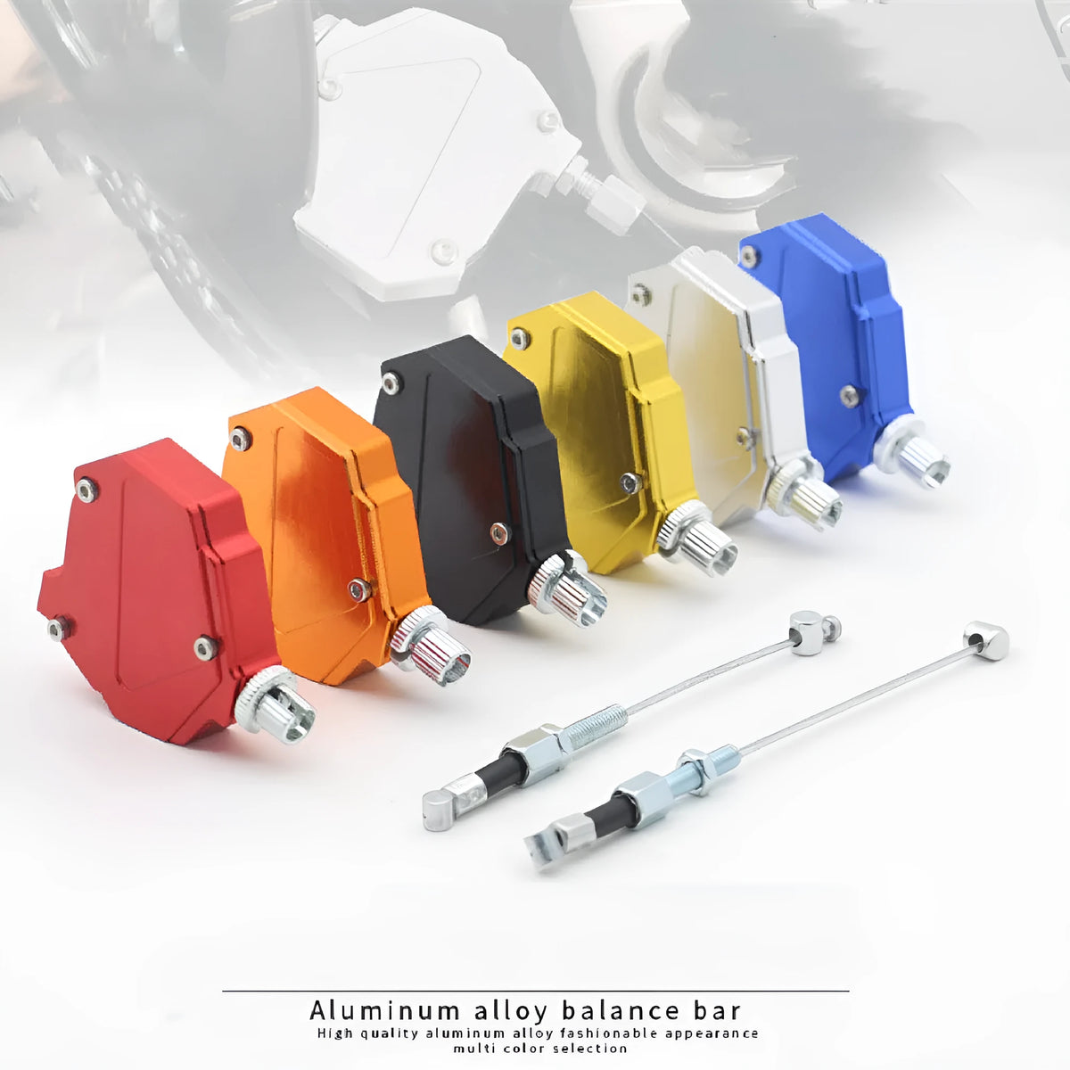 Aluminium alloy motorcycle clutch labour-saving handle modification kit in six colour options