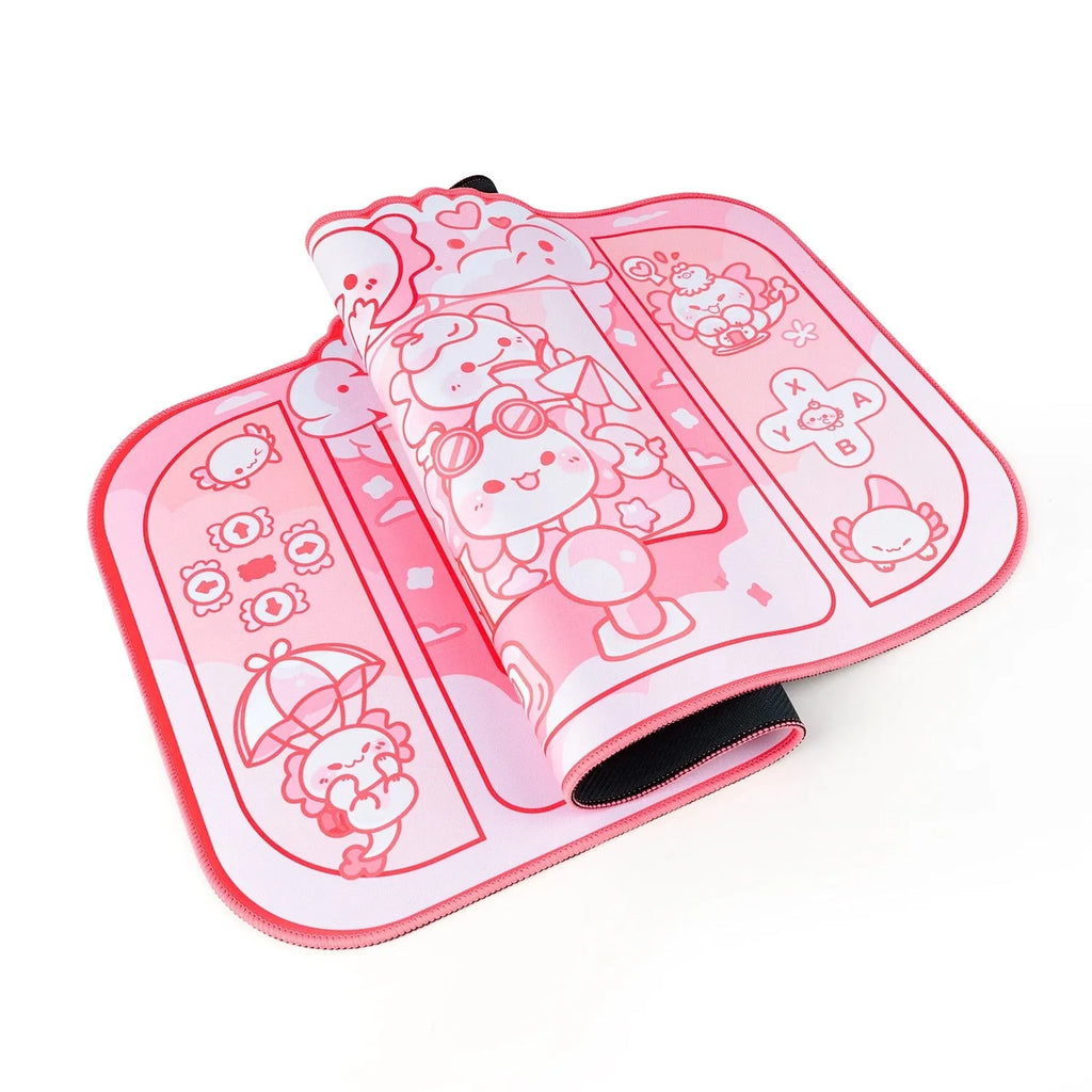 Hexagonal crane machine Dragon Doll anime large cloth mouse pad measuring 75x40cm