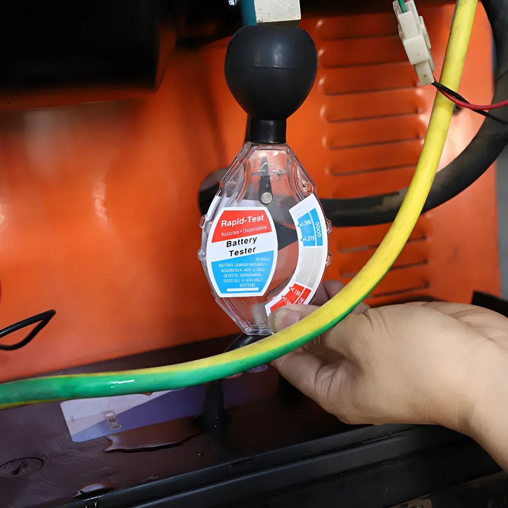 ABS plastic suction electrolyte hydrometer for lead acid battery testing with measurement scale