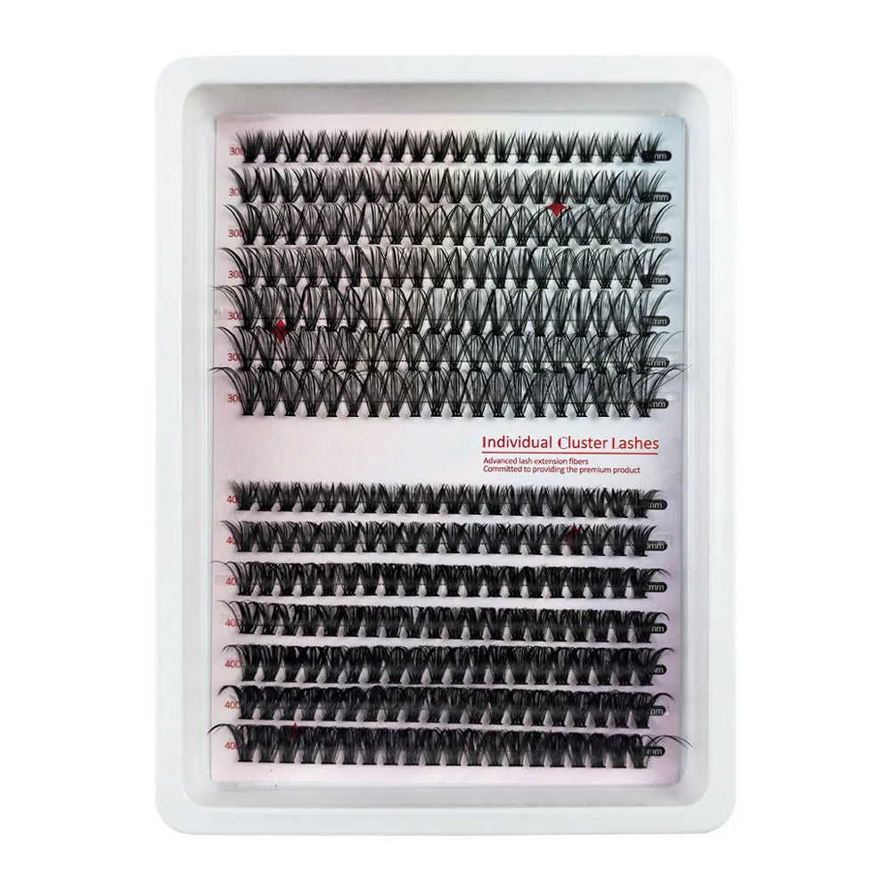 Box of mixed messy style false eyelashes with specifications ZHY-47, ZHY-51, ZHY-155, ZHY-56, and ZHY-78.