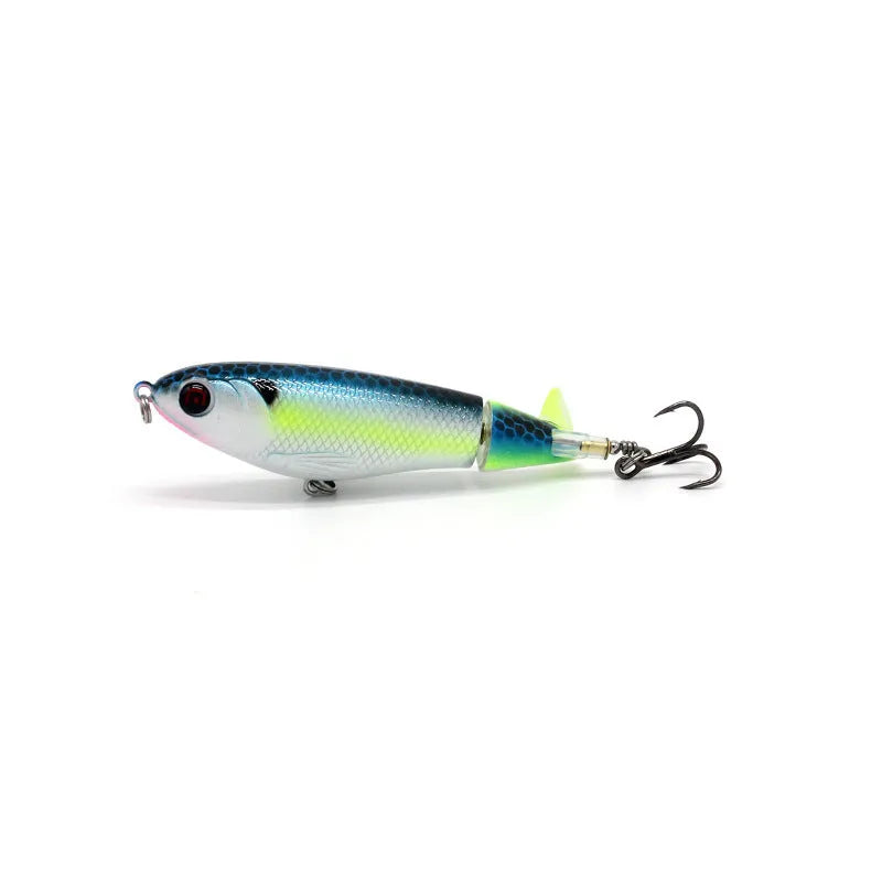7.5cm artificial soft plastic fishing lure with bionic design for predator fishing
