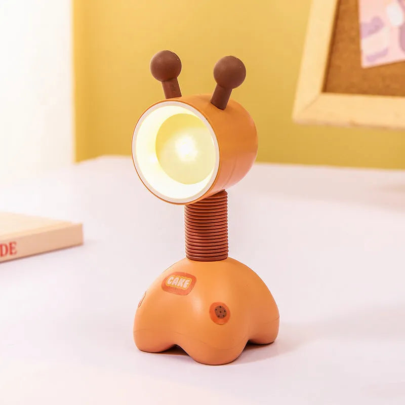 Creative DIY cartoon magnetic desktop night lamp in various colours with adjustable lighting