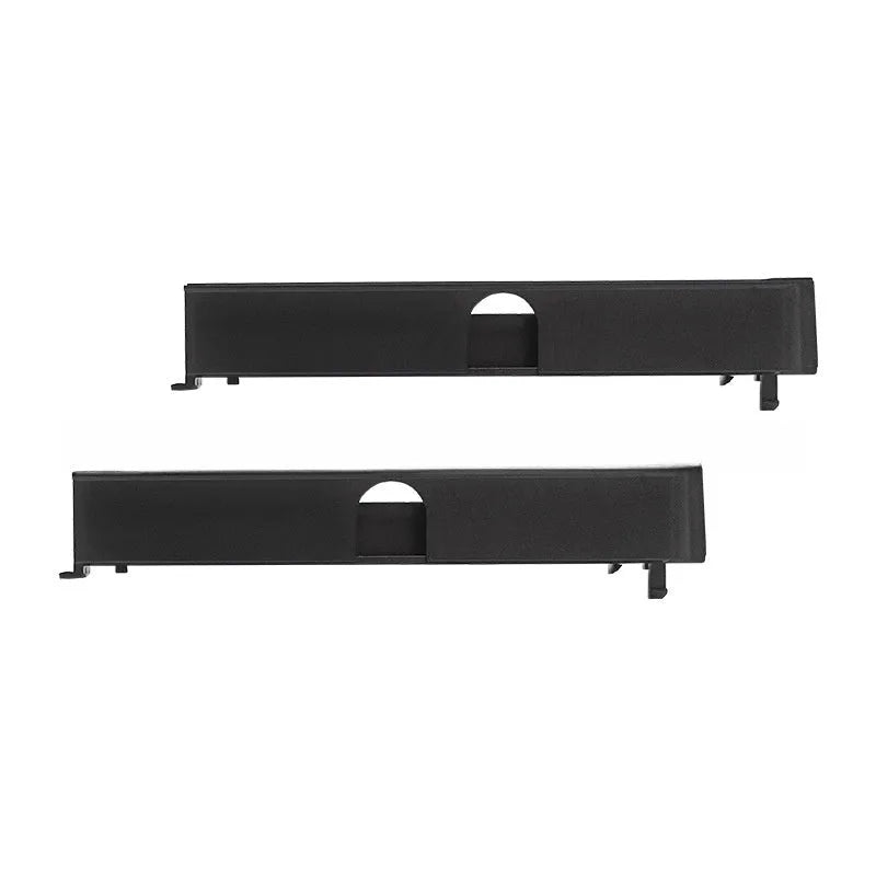 Black PS4 Pro hard drive bottom cover replacement part with mounting strip