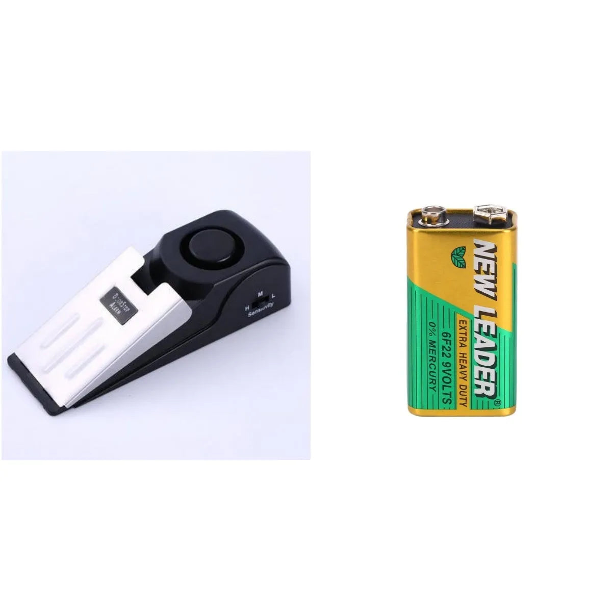 Xinlida brand 9V alkaline battery, model 6F22, for multimeters and wireless microphones.