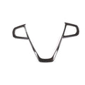ABS carbon fibre pattern button frame decoration for BMW steering wheel