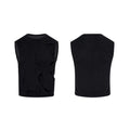 Men's lyocell vest in black or grey colour with round neckline and tank top styling