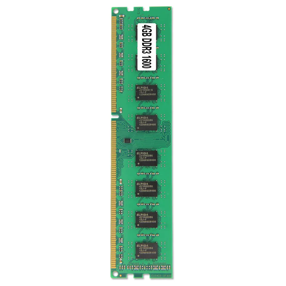 4GB DDR3 1600MHz desktop memory module for AMD system upgrades