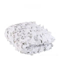 Green camouflage net cover with camp pattern for military and outdoor use