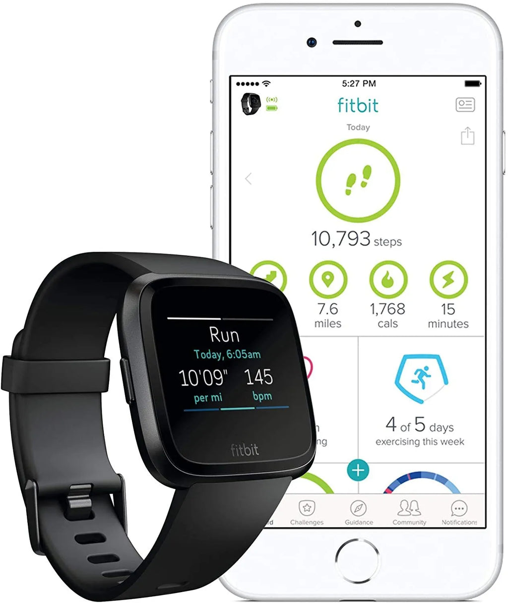 Black waterproof smart watch with heart rate monitoring for sleep tracking on silicone wristband