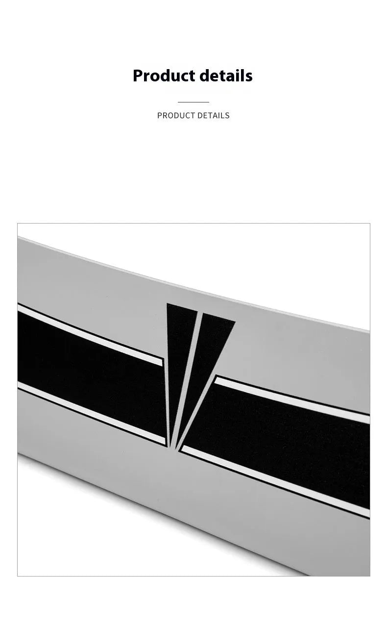 Golf putter trajectory balance simulator with adjustable push rod on a flat surface.