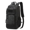 Outdoor backpack with 20-35L capacity in Derm material shown in orange colour