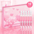 KOEC 10 pack powder polypeptide moisturising essence masks with latex fabric.