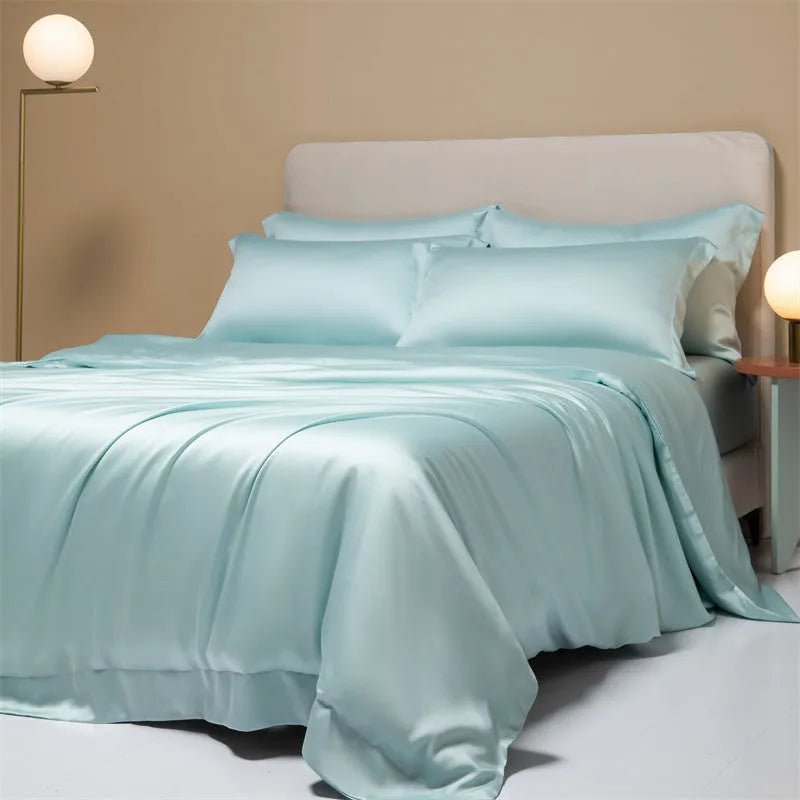 Lenzing Tencel Lyocell 200 thread count bedding set in selected colour with quilt cover and pillowcases