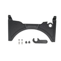 Black motorcycle cockpit fairing bodywork for BMW R1250GS and R1200GS LC models