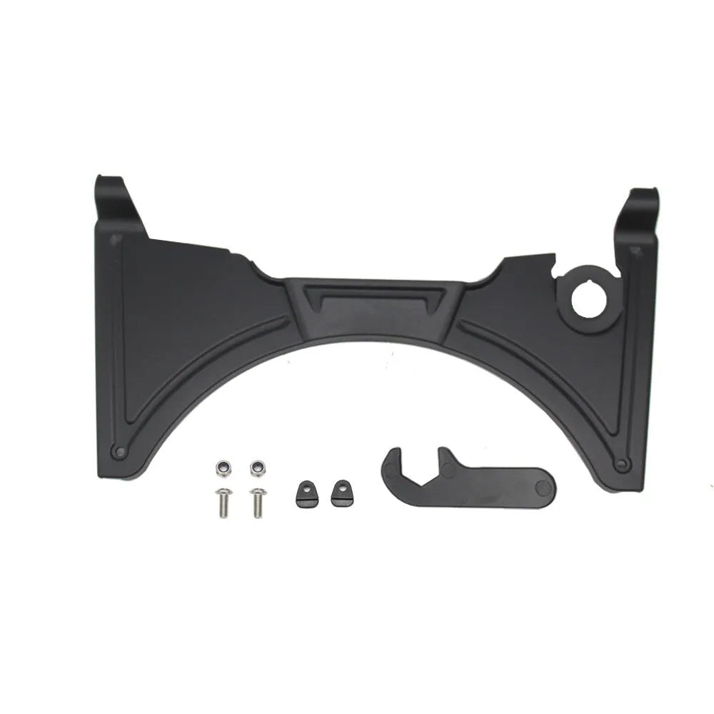 Black motorcycle cockpit fairing bodywork for BMW R1250GS and R1200GS LC models