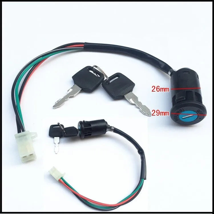 Waterproof electric car door lock actuator for central locking system replacement.
