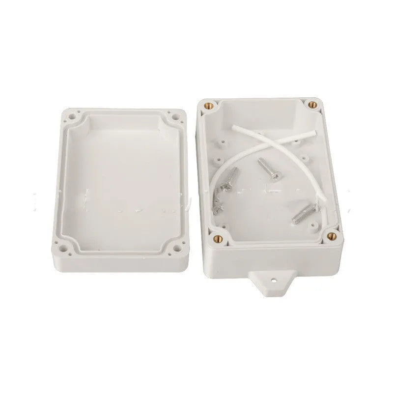F4B-1 model grey ABS plastic waterproof electronic instrument enclosure box with dimensions 100mm by 68mm by 40mm.