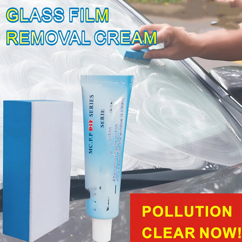 Automotive glass anti-fog cleaning product with 15ml rainproof agent in white English version bag