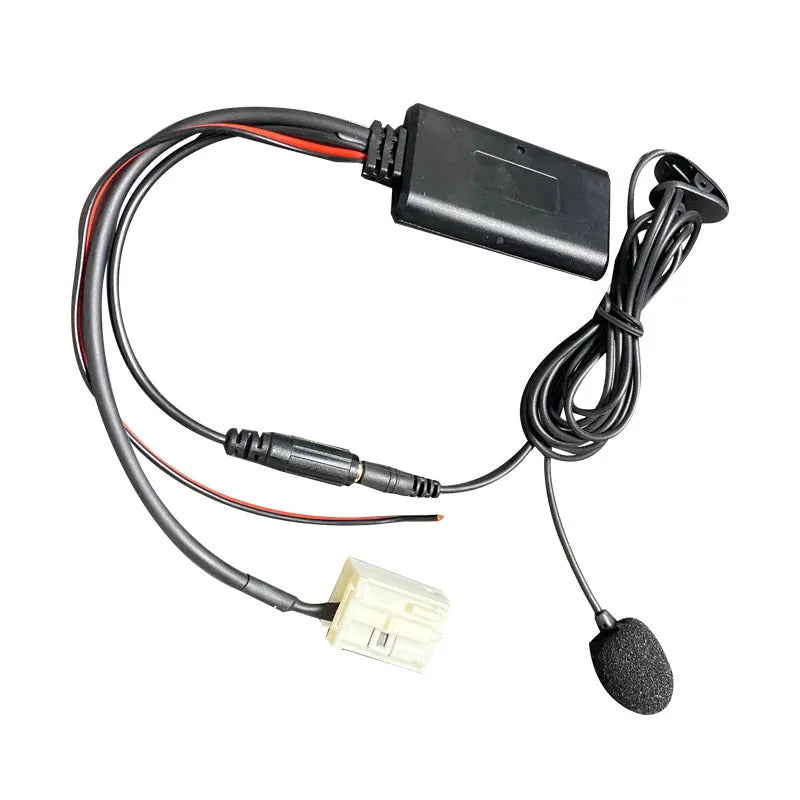 Bluetooth audio adapter cable for Citroen and Peugeot car stereos with RD4 units.