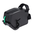 Black plastic bicycle trailer rope for connecting child carriers to mountain bikes