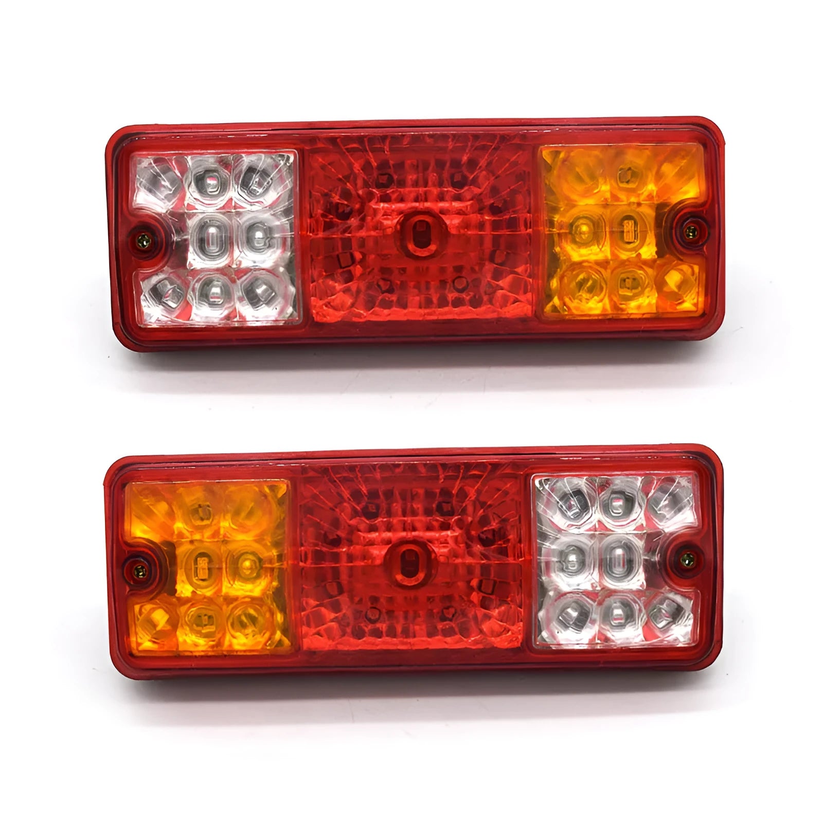 Black electric tricycle taillight replacement part measuring 200mm by 70mm