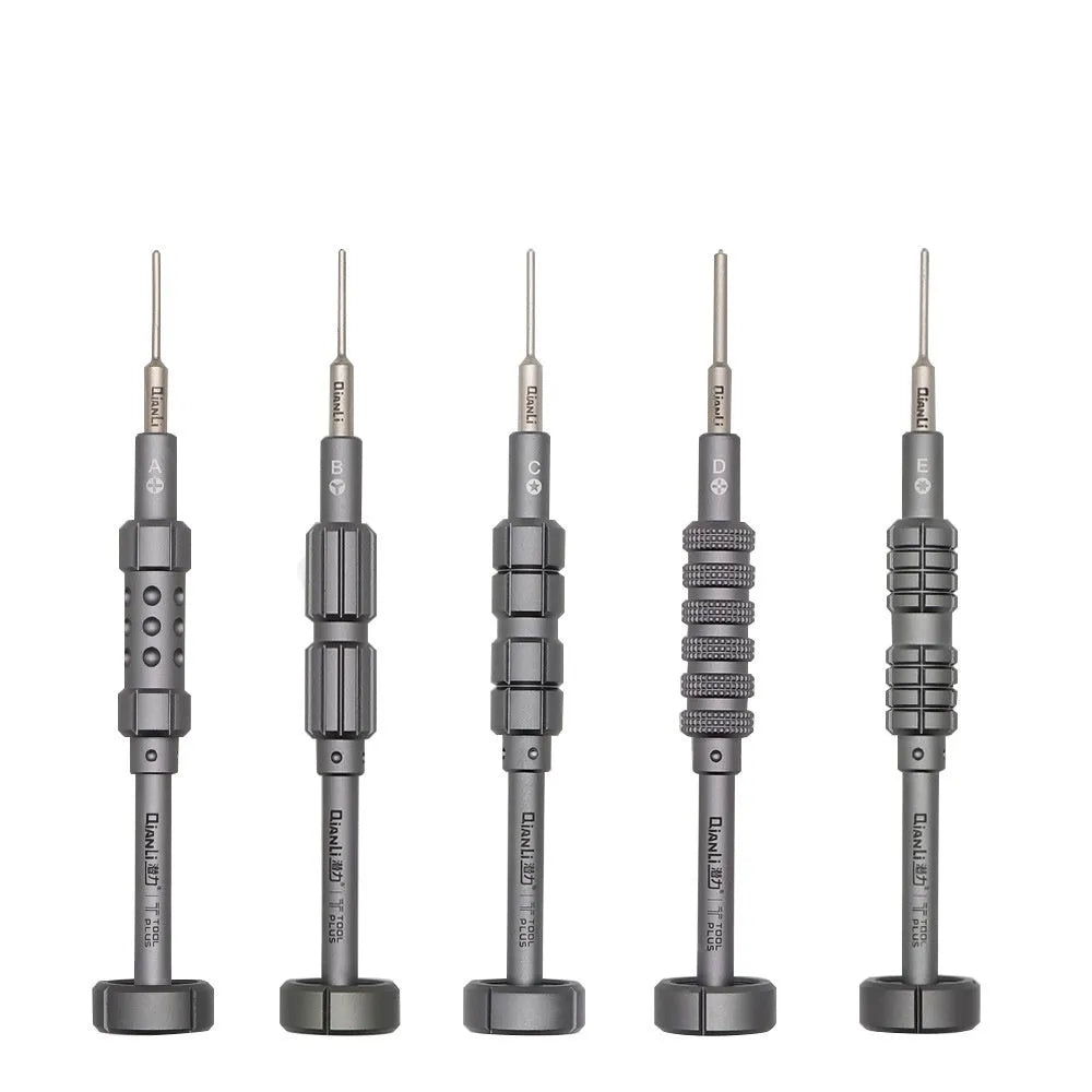 iPhone T2 cross triangle star screwdriver with grenade-shaped aluminium alloy handle for precision electronic repairs