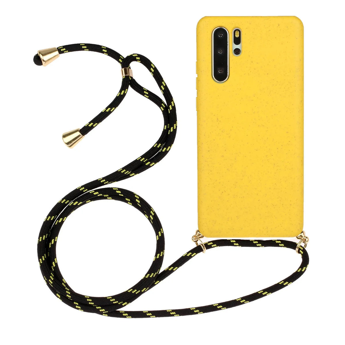 Huawei P30 floral phone case with wrist strap lanyard in six colour options