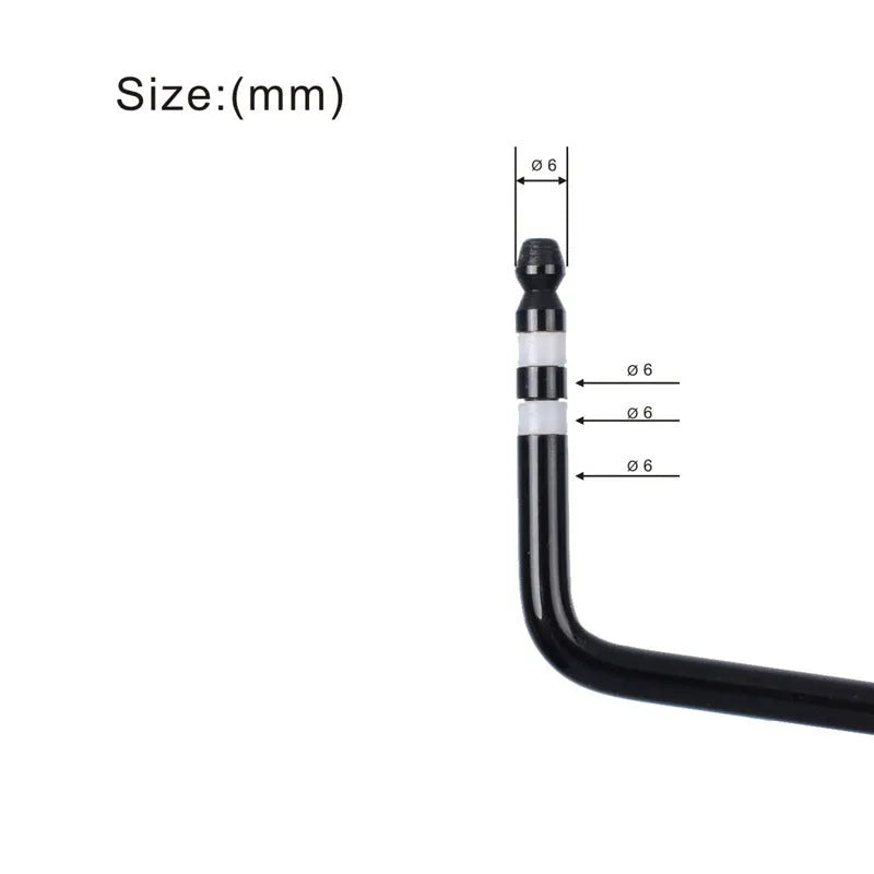 Direct plug-in guitar tremolo bar in metal construction with multiple colour options