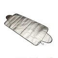 Car windscreen cover on front glass, shielding against snow, frost, ice, rain, and sun