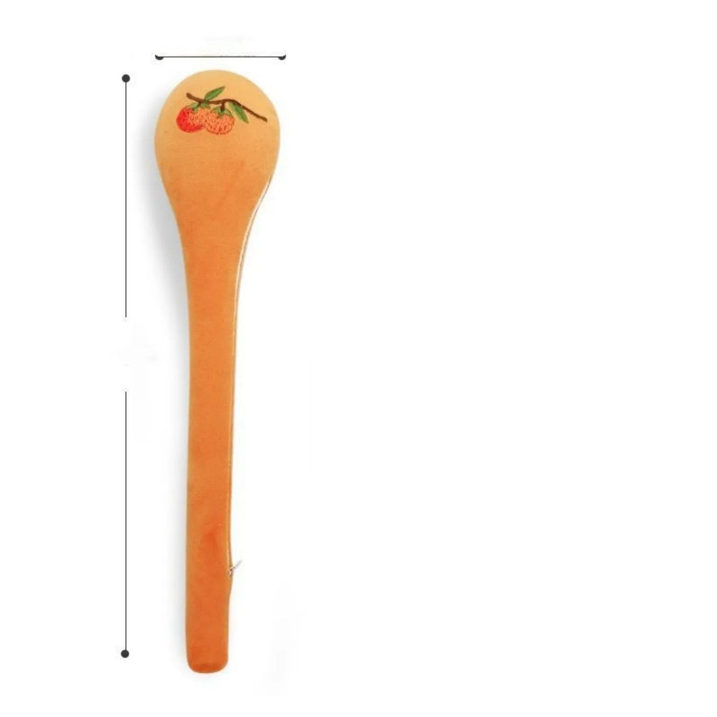 48 cm meridian flap persimmon zipper style back pounding percussion massage stick